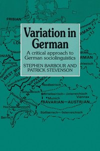 bokomslag Variation in German