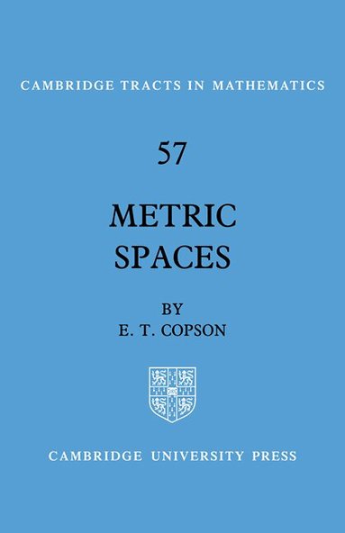 E. T. Copson, Bela Bollobas, W. Fulton - Metric Spaces, Häftad