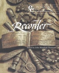 bokomslag The Cambridge Companion to the Recorder