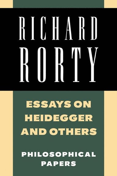 bokomslag Essays on Heidegger and Others