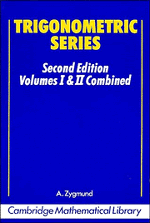 Antoni Zygmund - Trigonometric Series, Häftad