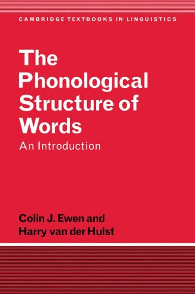 bokomslag The Phonological Structure of Words