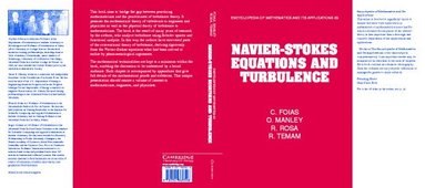 bokomslag Navier-Stokes Equations and Turbulence