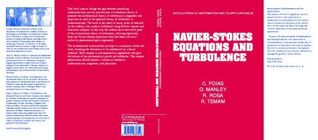 Navier-Stokes Equations and Turbulence 1