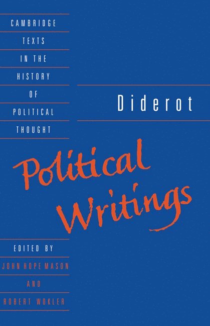 Diderot: Political Writings 1