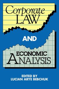 bokomslag Corporate Law and Economic Analysis