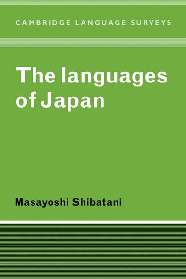 Masayoshi Shibatani - The Languages of Japan, Inbunden