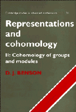 D. J. Benson - Representations and Cohomology: Volume 2, Cohomology of Groups and Modules, Inbunden