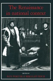 Roy Porter, Mikulas Teich - The Renaissance in National Context, Inbunden