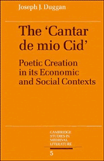 Joseph J. Duggan - The Cantar de mio Cid, Inbunden