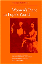 Women's Place in Pope's World 1