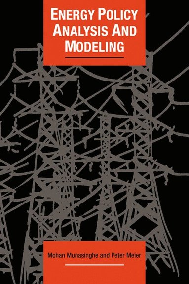 bokomslag Energy Policy Analysis and Modelling