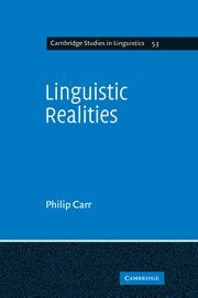 Philip Carr - Linguistic Realities, Inbunden