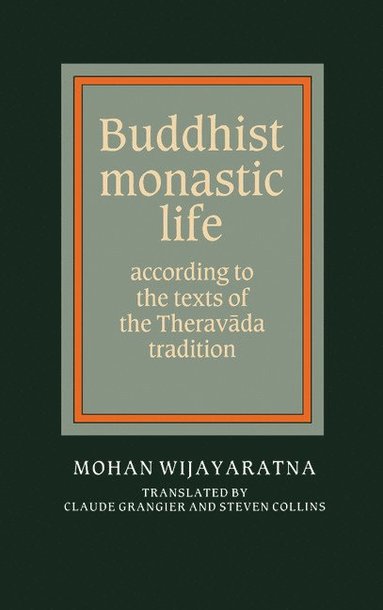 bokomslag Buddhist Monastic Life