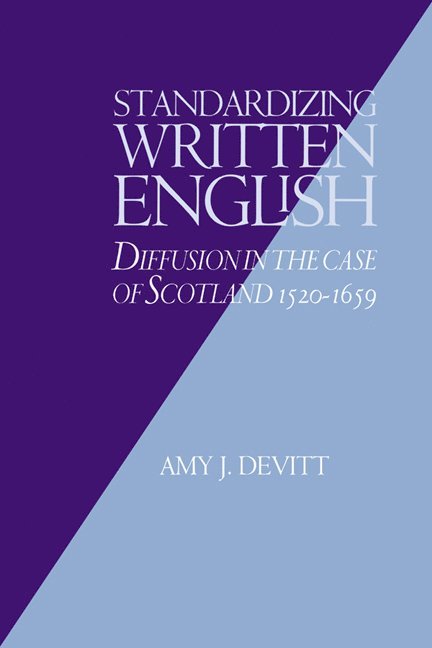 Amy J. Devitt, Devitt Amy J. - Standardizing Written English, Inbunden