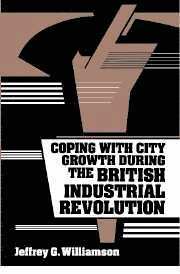 Coping with City Growth during the British Industrial Revolution 1