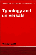 William Croft - Typology and Universals, Inbunden
