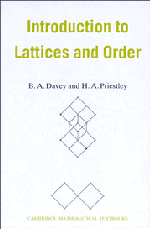 B. A. Davey, H. A. Priestley - Introduction to Lattices and Order, Inbunden