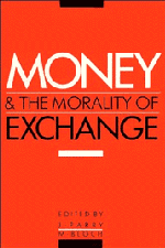 bokomslag Money and the Morality of Exchange