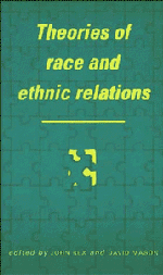 bokomslag Theories of Race and Ethnic Relations