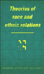 Theories of Race and Ethnic Relations 1