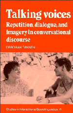 Deborah Tannen - Talking Voices, Inbunden