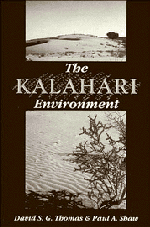 David Thomas, Paul A. Shaw - The Kalahari Environment, Inbunden