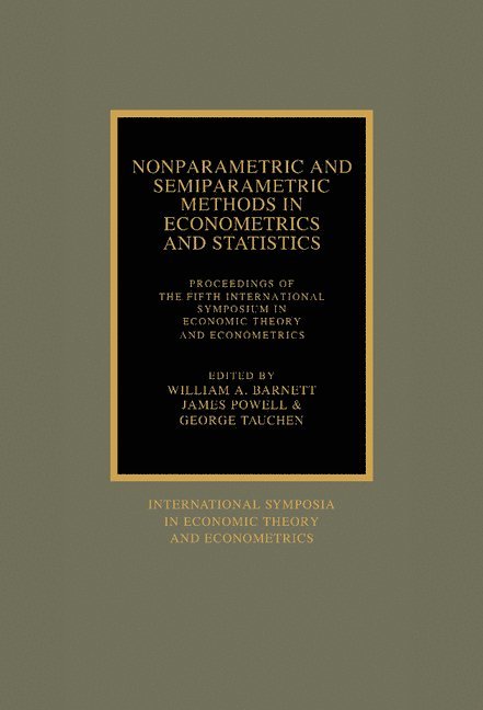 Nonparametric and Semiparametric Methods in Econometrics and Statistics 1