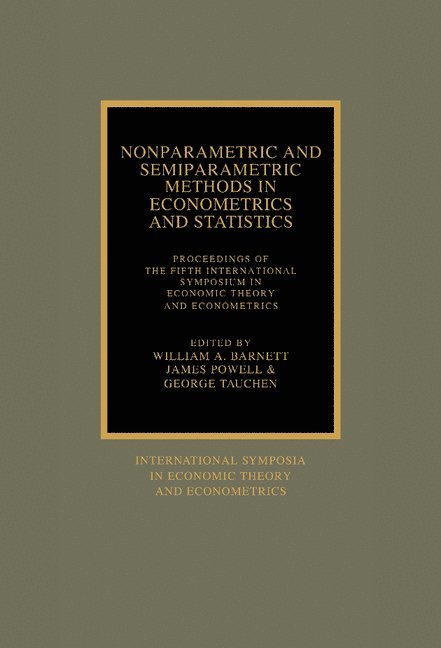 Nonparametric and Semiparametric Methods in Econometrics and Statistics