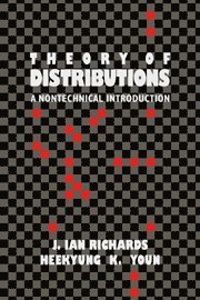 J. Ian Richards, Heekyung K. Youn - The Theory of Distributions, Inbunden