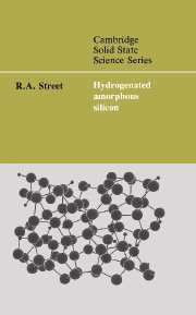 bokomslag Hydrogenated Amorphous Silicon