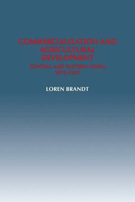 Commercialization and Agricultural Development 1