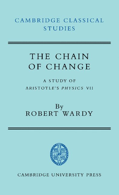 Robert Wardy - Chain of Change, Inbunden