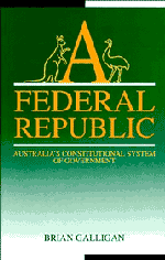 Brian Galligan - A Federal Republic, Inbunden