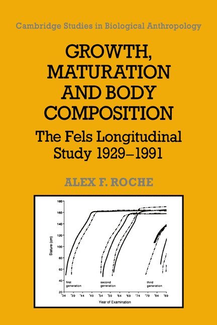 Ohio) Roche, Alex F. (Wright State University, Alex F. Roche, Roche, C. G. Nicholas Mascie-Taylor - Growth, Maturation, and Body Composition, Inbunden