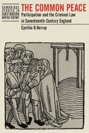 Cynthia B. Herrup - The Common Peace, Häftad