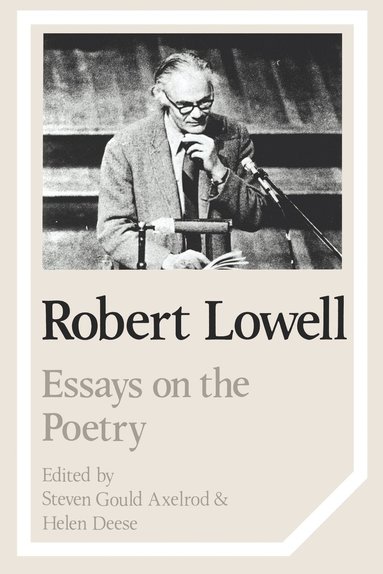 bokomslag Robert Lowell