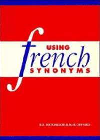 bokomslag Using French Synonyms
