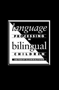 bokomslag Language Processing in Bilingual Children