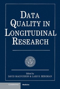 bokomslag Data Quality in Longitudinal Research