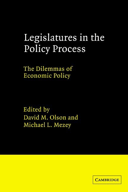 Legislatures in the Policy Process 1