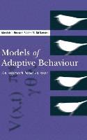 bokomslag Models of Adaptive Behaviour