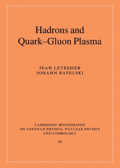 bokomslag Hadrons and Quark-Gluon Plasma