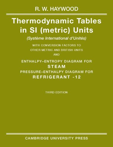 bokomslag Thermodynamic Tables in SI (Metric) Units