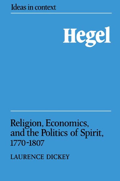 Laurence Dickey, Quentin Skinner, James Tully - Hegel, Häftad