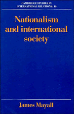 James Mayall, James (London School of Economics and Political Science) Mayall - Nationalism and International Society, Häftad
