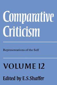 bokomslag Comparative Criticism: Volume 12, Representations of the Self
