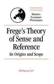 bokomslag Frege's Theory of Sense and Reference