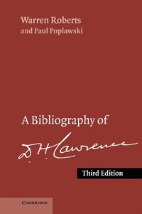 bokomslag A Bibliography of D. H. Lawrence