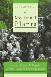 Olayiwola Akerele, Vernon Heywood, Hugh Synge - Conservation of Medicinal Plants, Inbunden